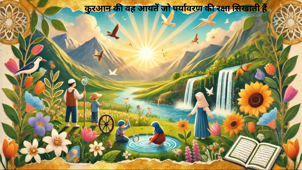 कुरआन की वह आयतें जो पर्यावरण की रक्षा सिखाती हैं